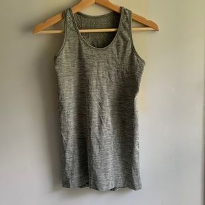 Sweaty Betty London grey athletic tank